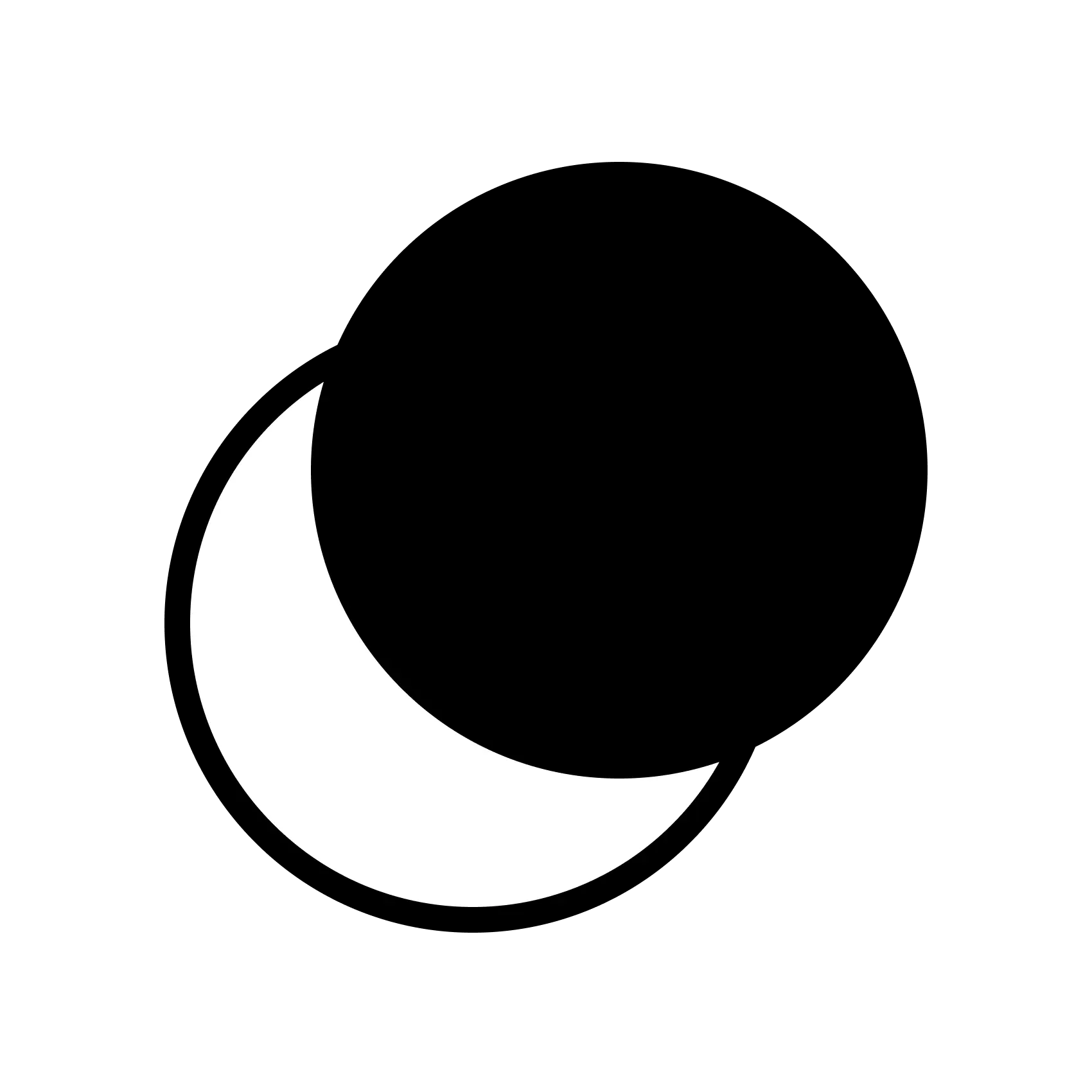 MOON ON THE MOON 로고